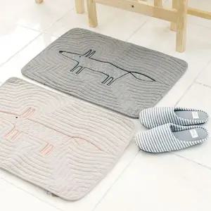 욕실 주방 화장실 현관 미니 러그 발닦개 발매트 (KYR-W5D9451)