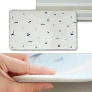 양면 싱크매트(중) 발매트 주방매트 씽크 요 (KYR-WC213C9)