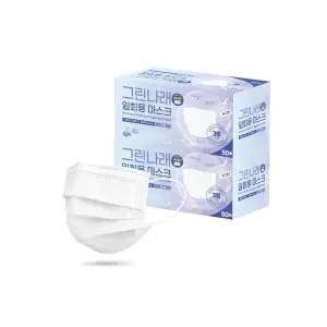 국내생산 그린나래 일회용마스크 100매 KF-AD 차단 덴탈마스크 966537