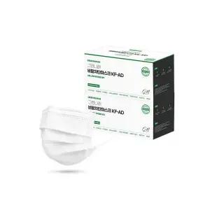 그린나래 KF-AD 100매 국내생산 MB필터 일회용 차단 덴탈 마스크 966539
