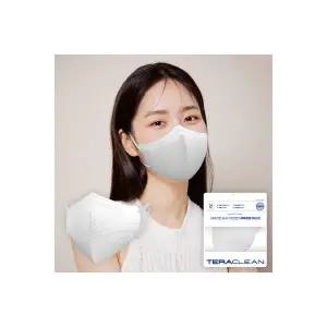 테라크린 국산 새부리형 마스크 대형 화이트 100매 25매 x 4 966540