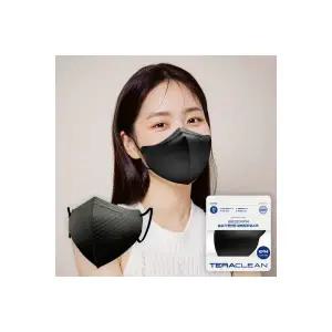 테라크린 국산 새부리형 마스크 대형 블랙 100매 25매 x 4 966541