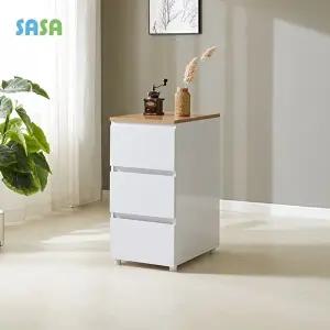 [사사가구]칼렌 400 3단 주방수납장