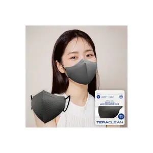 테라크린 국산 새부리형 마스크 대형 그레이 100매 25매 x 4 966543