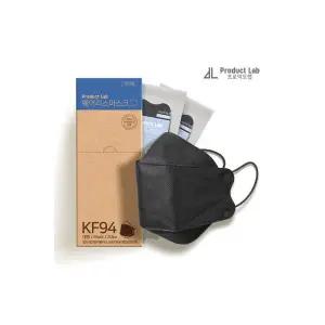합리적인마스크 KF94 대형 개별포장 20매(블랙/검정) 966733