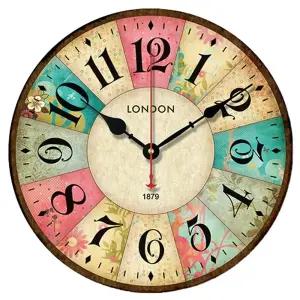 원형 레트로 집들이 가정용 야외 빈티지 그릇 대형 선물