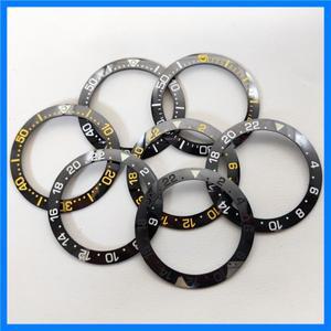 41x32mm 사무라이 세라믹 베젤 인서트 링 SRPE 킹 시계 케이스 용 예비 부품