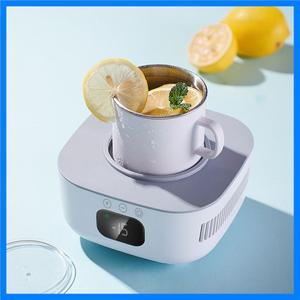 2In 1 콜드 컵 버드 병은 머그 음료 코스터 Samrt 온도 조절 220V를 마실 수 있습니다