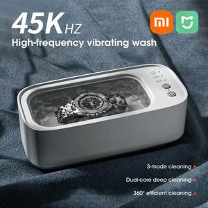 SONIC 청소 기계 젖꼭지 미니 가능한 진동 쥬얼리 도구 조정 시간 고주파 안경