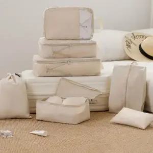 세트 압축 정리 캐리어 7종 파우치 여행용