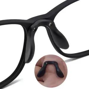 안경 선글라스 안경용 U자형 나사 코 패드 안장 브리지 스트랩 조각 선글라스용 WKWKLAS