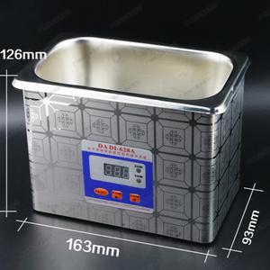 스테인리스 스틸 초음파 쥬얼리 안경 의치 세척기 가정용 시계 모바일