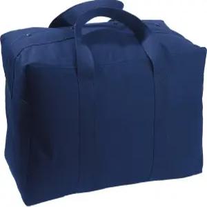 전술 낙하산 화물 가방 대형 면 캔버스 캐리어 24인치 x 15인치 13인치 - 네이비 블루