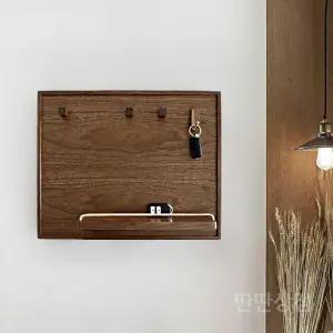 원목두꺼비집가리개 액자커버 배전함가리개 분전함 벽선반 40x30cm 가로형 인터폰박스