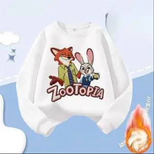 주토피아 자수 티셔츠 맨투맨 여아 루즈핏 키즈 라운드 어린이 초등학생 오버핏
