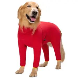 대형견 옷 쫄쫄이 강아지 외출복 실내복 리트리버 보온