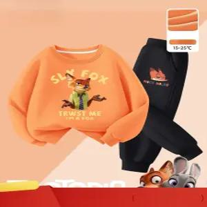 주토피아 맨투맨 티셔츠 팬츠 캐릭터 아동 남아 루즈핏 키즈 초등학생 라운드 주디 닉