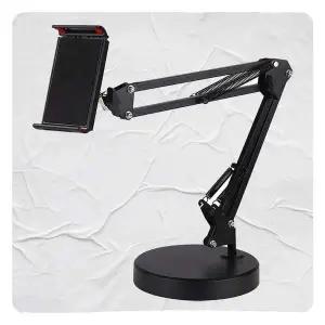 [골드스마일]책상 SS형 받참대 거치대 휴대폰 촬영용 핸드폰 원형