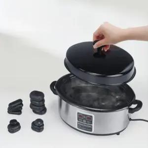 핫스톤마사지기 경락마사지스톤 온열테라피기계 피부관리온열기 스파테라피도구 힐링도구