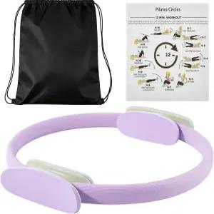 MBWJWTXQ 필라테스 링 (보라색)