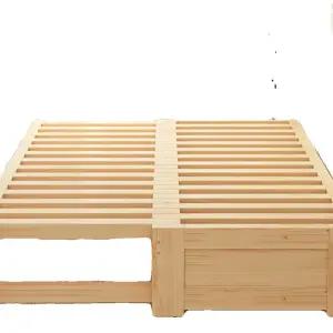 침대깔판 매트리스 받침대 확장 부부 편백나무 낮은 침대판 A 길이 8m 60cm 00c