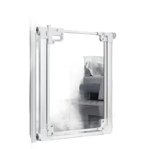 애완용 투명 펜스 실내 차단문 반려견 안전문 대형 사육장