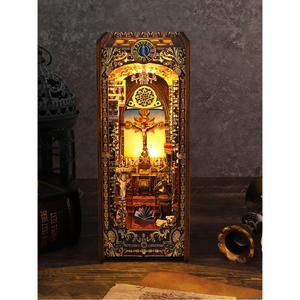 퍼즐 북엔드 구석 북누크 서랍 Memory 시장 동물 연소 키트 컬러링 장식용 선반