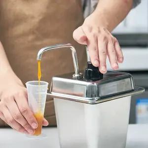 소스 디스펜서 식당 펌프 카페 스텐 연유 용기 시럽