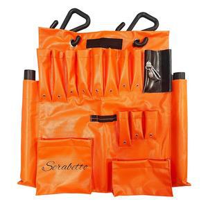 SERABETTO LINEMAN 공구 보드 후크 항공 있는 1CM 2개 자석이 트럭 정리함 도구 버킷 2인치 앞치마 포함