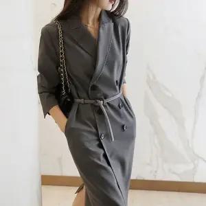 EAMT 여친 원피스 치마 그레이 울 롱 봄 오피스룩 가을 트렌치코트 정장 YJ3