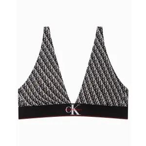 매장정품 CALVIN KLEIN UNDERWEAR 캘빈클라인 언더웨어 CK 그래픽 마이크로 트라이앵글 브라렛(QF8703AD-2Y