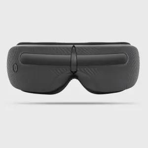 직장인 수험생 온열 눈마사지기 무선 충전식 진동 안대 찜질기 화이트