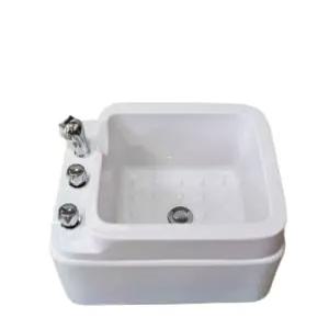 스파 족탕기 소형 특별 마사지샵 네일샵 욕조 족욕기 비닐 하트형 가정용 수위 분리형