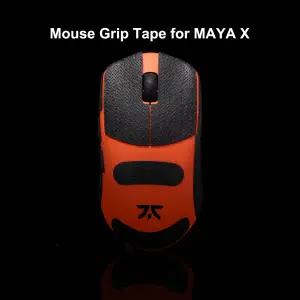 호환  LAMZU MAYA X Lizard 스킨 스티커 용 BTL 마우스 그립 테이프 스케이트 땀 흡수 미끄럼 방지 프리 컷