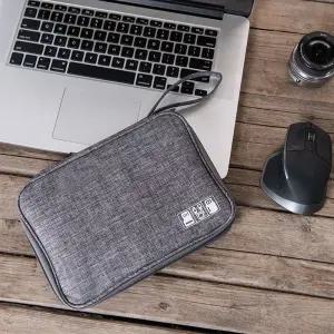 디지털 기기 파우치 가방 휴대폰 외장하드 볼펜 출장 wLR5+2zjn