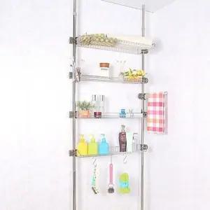 욕실선반 빠띠라인 욕실 정리선반 4단 006 43 수납장 욕실용품 선반 화장실