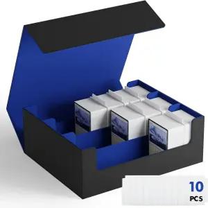 MTG PTCG용 A 카드 보관함 커맨더 덱 박스 1800 이상 보관 케이스 TCG용 정리함블랙앤블루