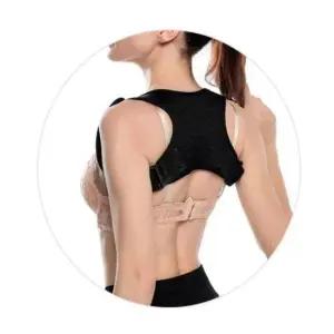 건강한자세 저절로 어깨와 굽은 등이 펴지도록 도움주는 자세밴드