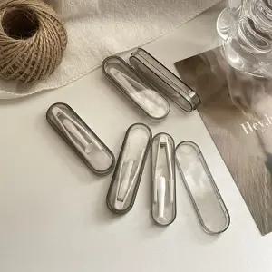 휴대용 콘택트렌즈 스틱 도구 케이스 세트 제거기 및 삽입 도구소프트 팁이 있는 삽입제거트위저 클리어