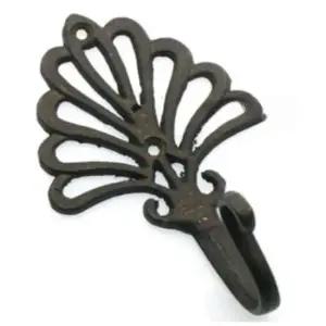 부채 주물 옷걸이 방문옷걸이 엔틱옷걸이