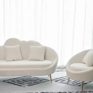 벨벳 북유럽 1인용 골드 2인용 3인용 홈카페 엔틱소파