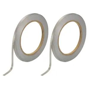 MECCANIITY 패러데이 천 테이프 02 W 6562 피트 전도성 접착 롤 노트북 케이블 EMI 차폐용 2개