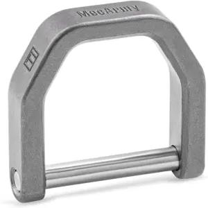 도구 없는 트위스트 잠금 장치 EDC 커넥터 및 키 링 홀더가 있는 메카미 CH2P D 키체인 PEI 프레임 손실