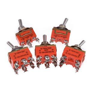 2PCS E-TEN1021 1121 토글 스위치 로커 15A 250VAC