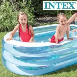 사각풀장 인텍스 3단 투명풀장 베란다풀장 어린이 풀장 볼풀장