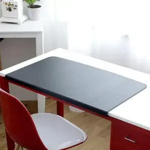 사무실 가죽 철판 데스크패드 800 기역자