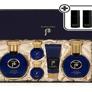 [셀러허브 1]더후 공진향 군 자양 2종 기획 - 더 후 스킨로션 남자 남성 아버님 화장품 선물 기초세트(SH)