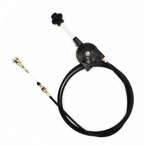 핸드 스로틀 제어 1 미터 자동 잠금 굴삭기 수확기 트랙터 선박 스프레더 케이블 어셈블리 컨트롤러