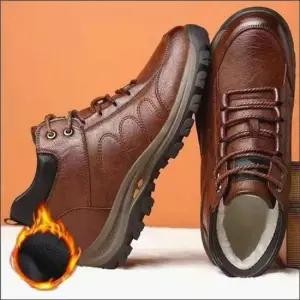 방한부츠 겨울 남자 방한 기모안감 아웃도어 등산화 신발 털부츠