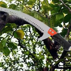 소형톱 이중 칼날 다기능 접이식 전지톱 장대 톱 4미터